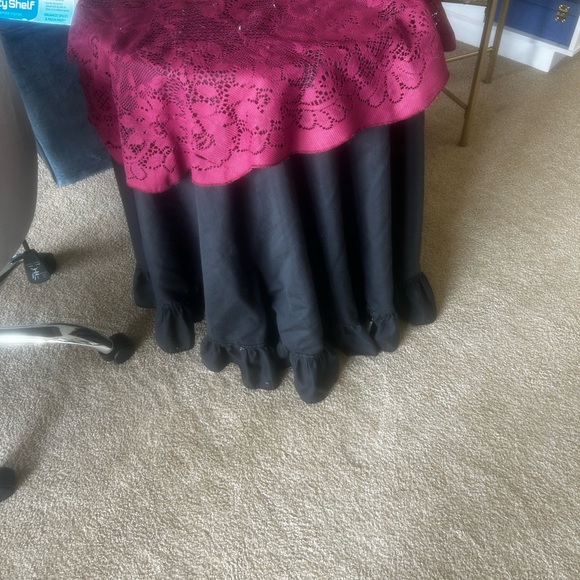 Round Wooden Side Table - Picture 4 of 4